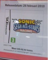 Sonic & SEGA All-Stars Racing Releasefoto