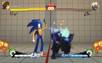 Sonic in Street Fighter 4