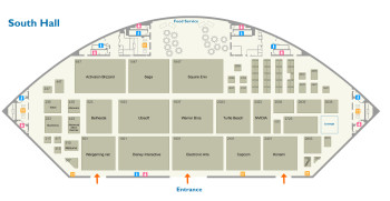 E3 2013 Hallenplan