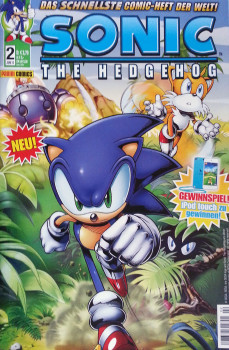 Deutscher Sonic Comic - Ausgabe 2 Cover