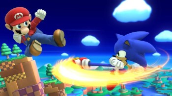 Sonic in Super Smash Bros. U